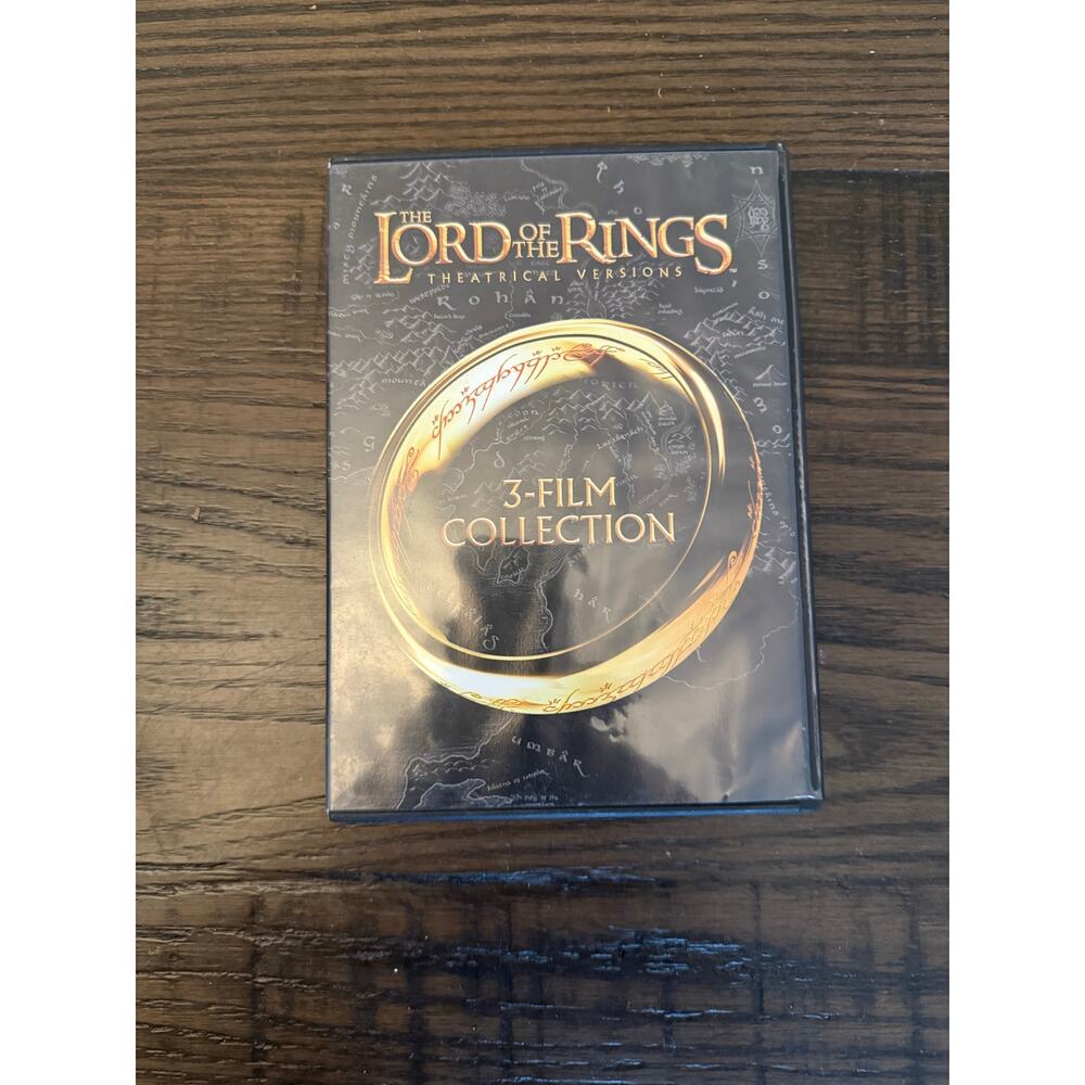 The Lord of The Rings Theatrical Versions 3 Film Collection DVD